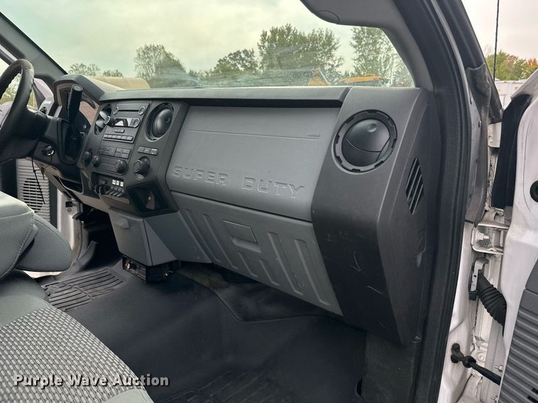 image for item EL0019 2014 Ford F350 utility bed pickup truck