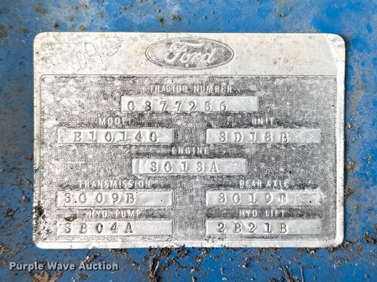 image for item EM2362 Ford 5000 tractor