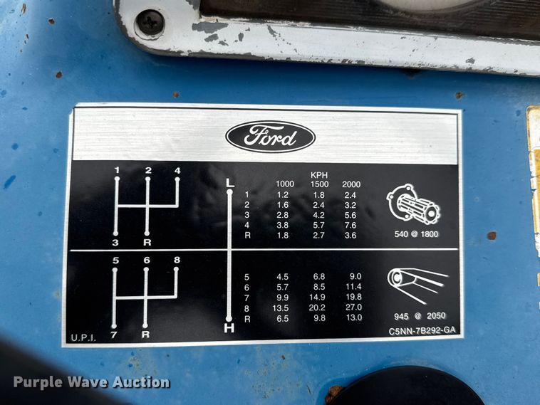 image for item EM8203 1975 Ford 3600 tractor