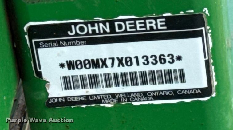 image for item EM8213 1992 John Deere 2755 tractor