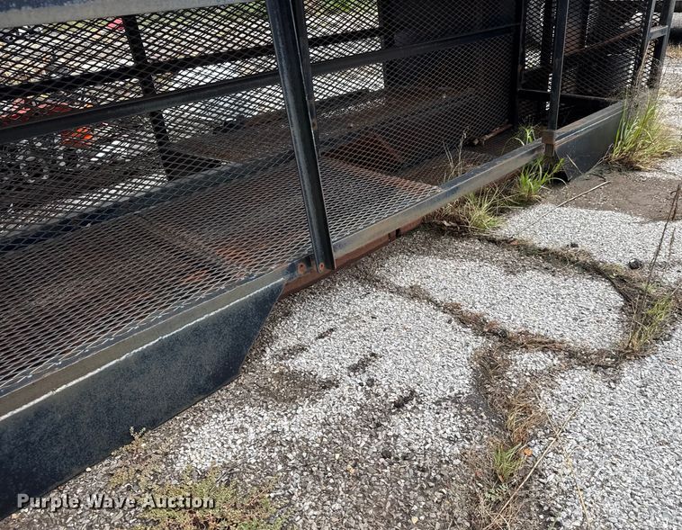 image for item EM8219 (2) steel storage shelves