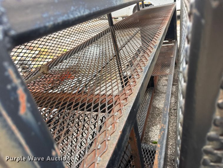 image for item EM8219 (2) steel storage shelves