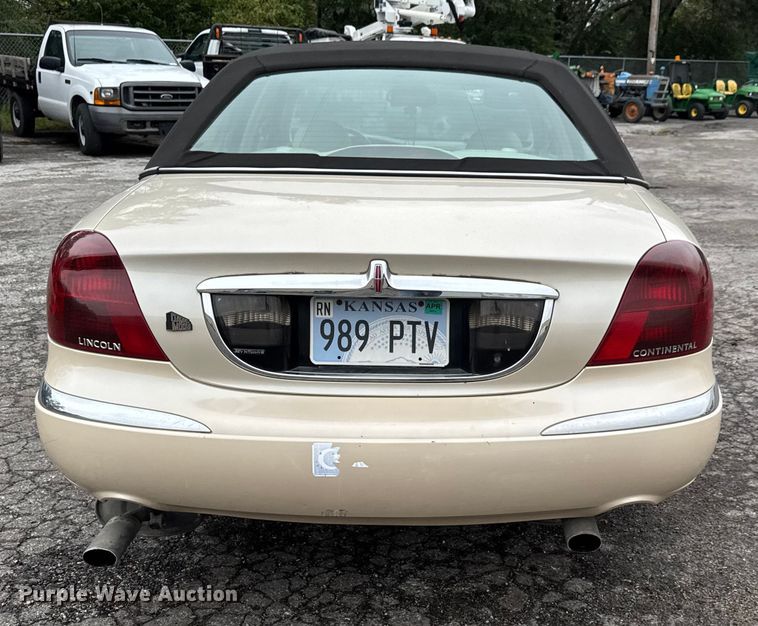 image for item EM8220 2001 Lincoln Continental 