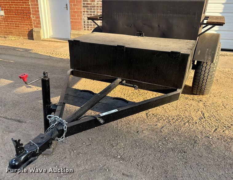 image for item EM8303 Shop built BBQ trailer