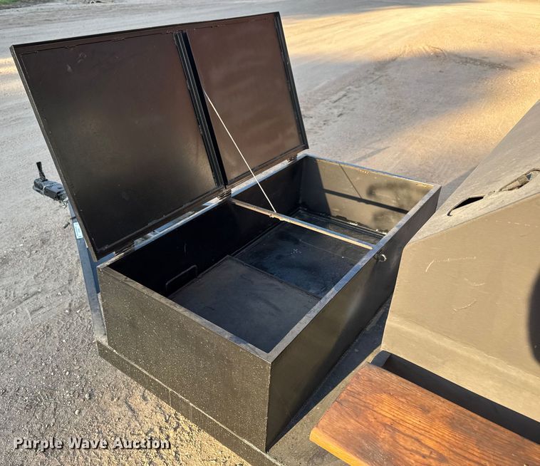 image for item EM8303 Shop built BBQ trailer