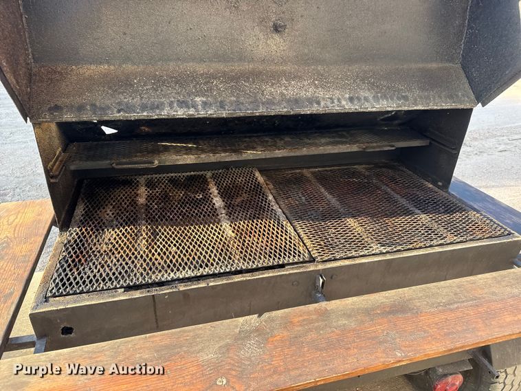 image for item EM8303 Shop built BBQ trailer