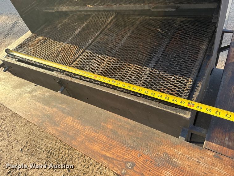 image for item EM8303 Shop built BBQ trailer