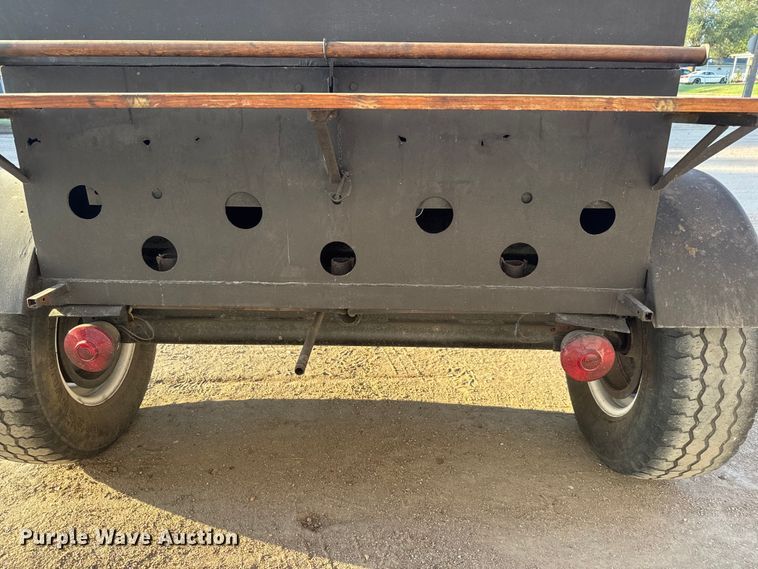 image for item EM8303 Shop built BBQ trailer