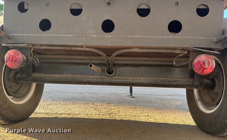 image for item EM8303 Shop built BBQ trailer