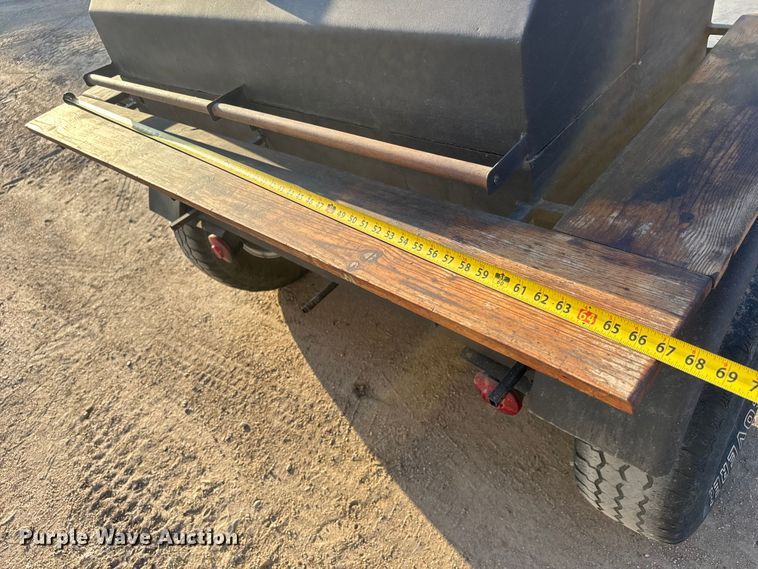 image for item EM8303 Shop built BBQ trailer