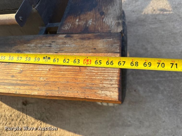 image for item EM8303 Shop built BBQ trailer