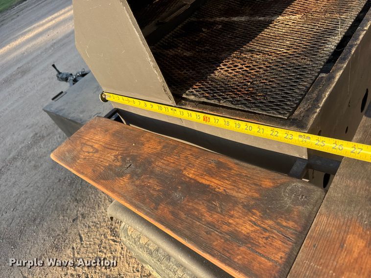 image for item EM8303 Shop built BBQ trailer