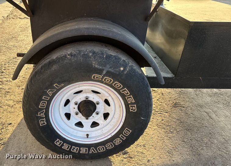 image for item EM8303 Shop built BBQ trailer