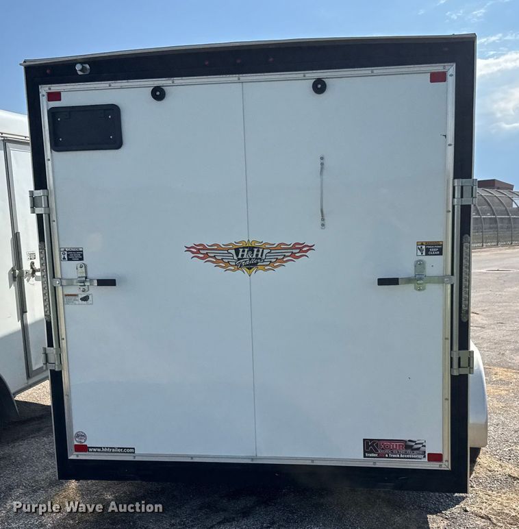 image for item EM8311 2020 H&H H8414TFTV– 070 enclosed cargo trailer