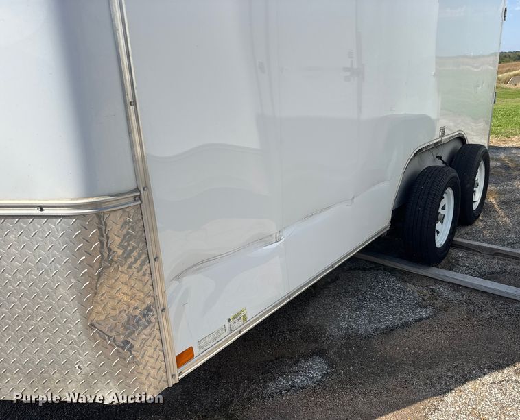 image for item EM8311 2020 H&H H8414TFTV– 070 enclosed cargo trailer