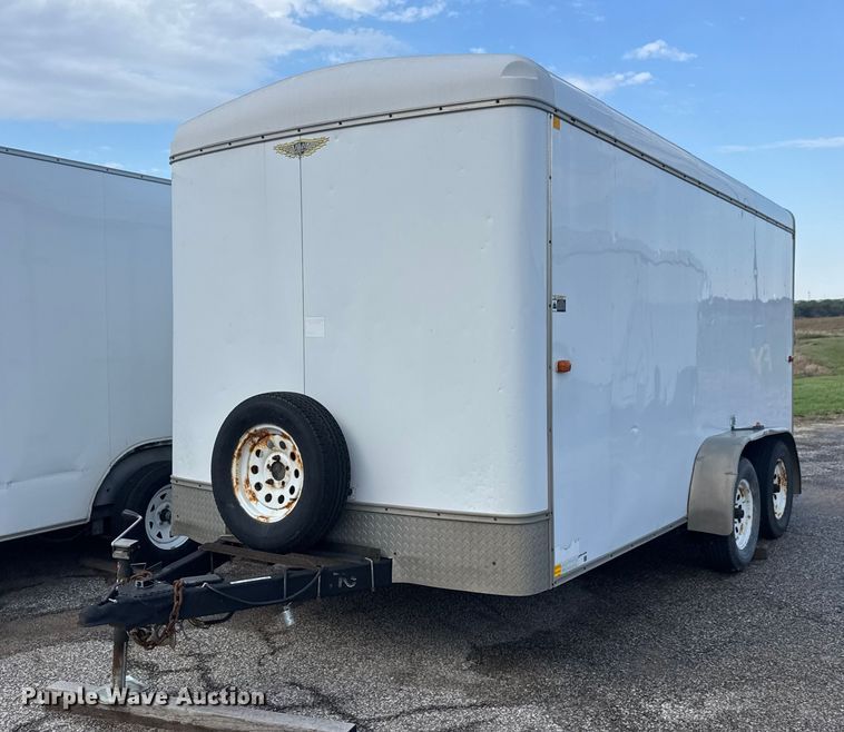 image for item EM8312 2013 H & H FD-306 REV A enclosed cargo trailer