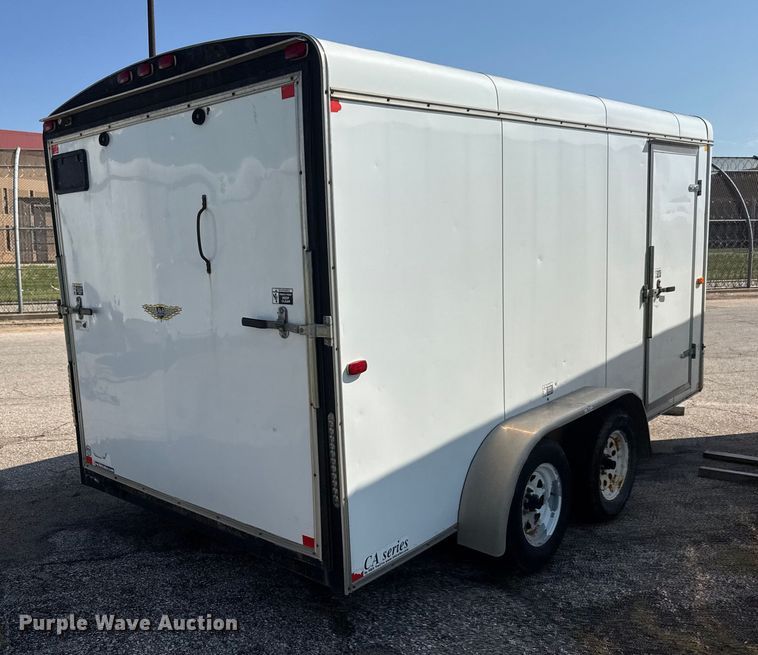image for item EM8312 2013 H & H FD-306 REV A enclosed cargo trailer