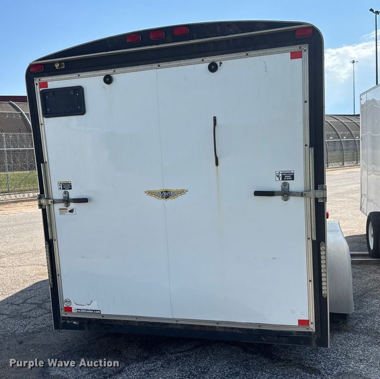 image for item EM8312 2013 H & H FD-306 REV A enclosed cargo trailer