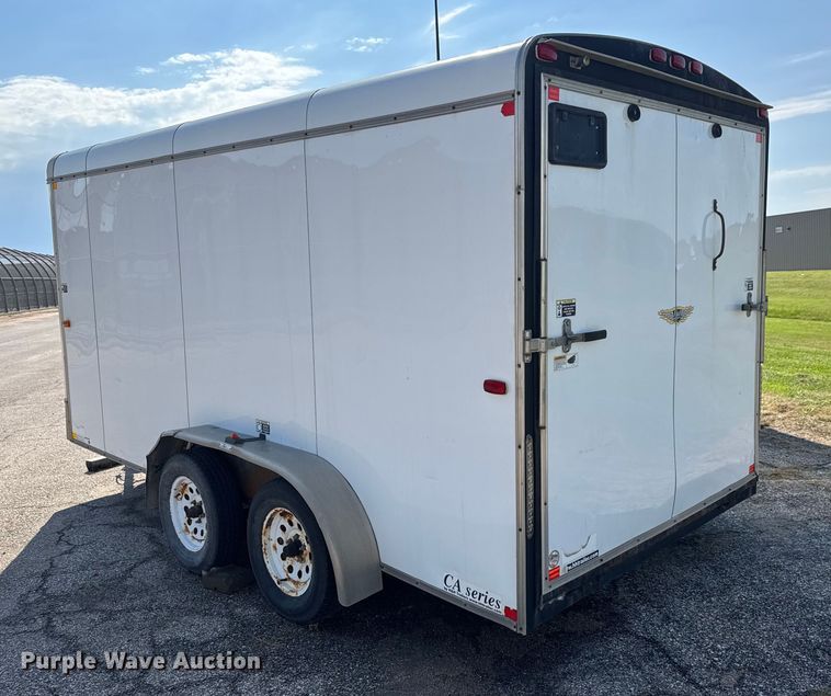 image for item EM8312 2013 H & H FD-306 REV A enclosed cargo trailer