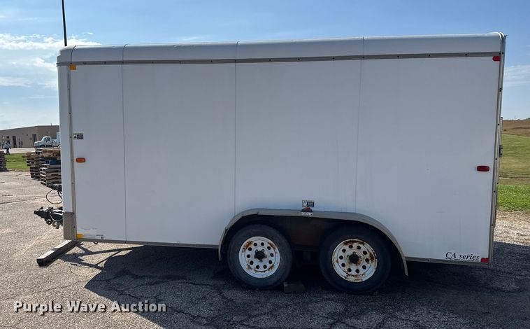 image for item EM8312 2013 H & H FD-306 REV A enclosed cargo trailer