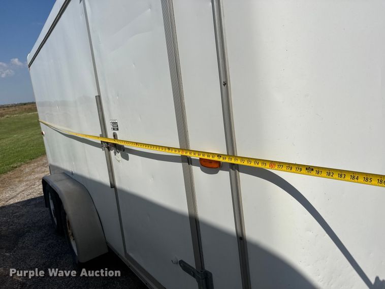 image for item EM8312 2013 H & H FD-306 REV A enclosed cargo trailer