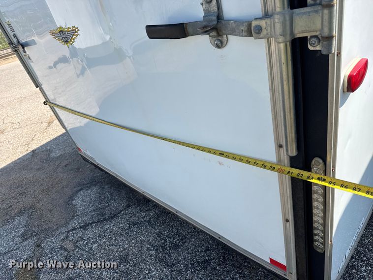 image for item EM8312 2013 H & H FD-306 REV A enclosed cargo trailer