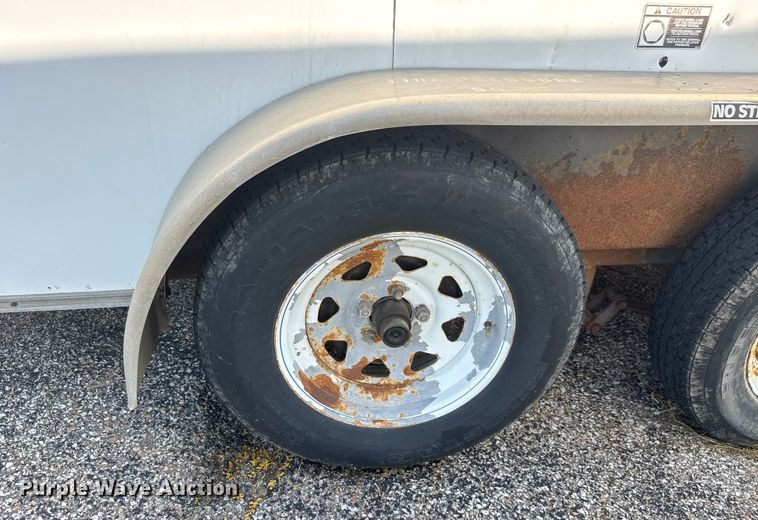 image for item EM8312 2013 H & H FD-306 REV A enclosed cargo trailer