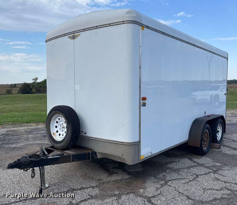 image for item EM8313 2013 H & H FD-306 REV A enclosed cargo trailer