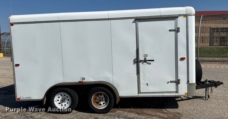 image for item EM8313 2013 H & H FD-306 REV A enclosed cargo trailer