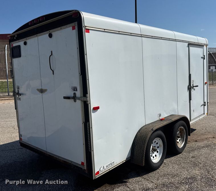 image for item EM8313 2013 H & H FD-306 REV A enclosed cargo trailer