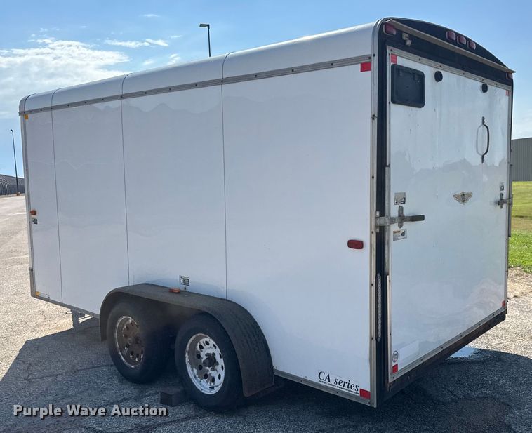 image for item EM8313 2013 H & H FD-306 REV A enclosed cargo trailer