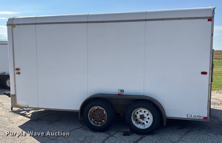 image for item EM8313 2013 H & H FD-306 REV A enclosed cargo trailer