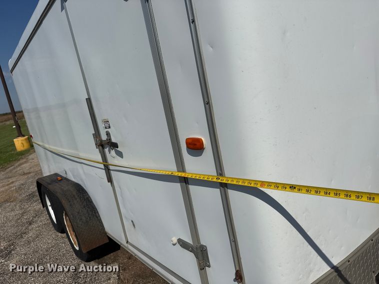 image for item EM8313 2013 H & H FD-306 REV A enclosed cargo trailer