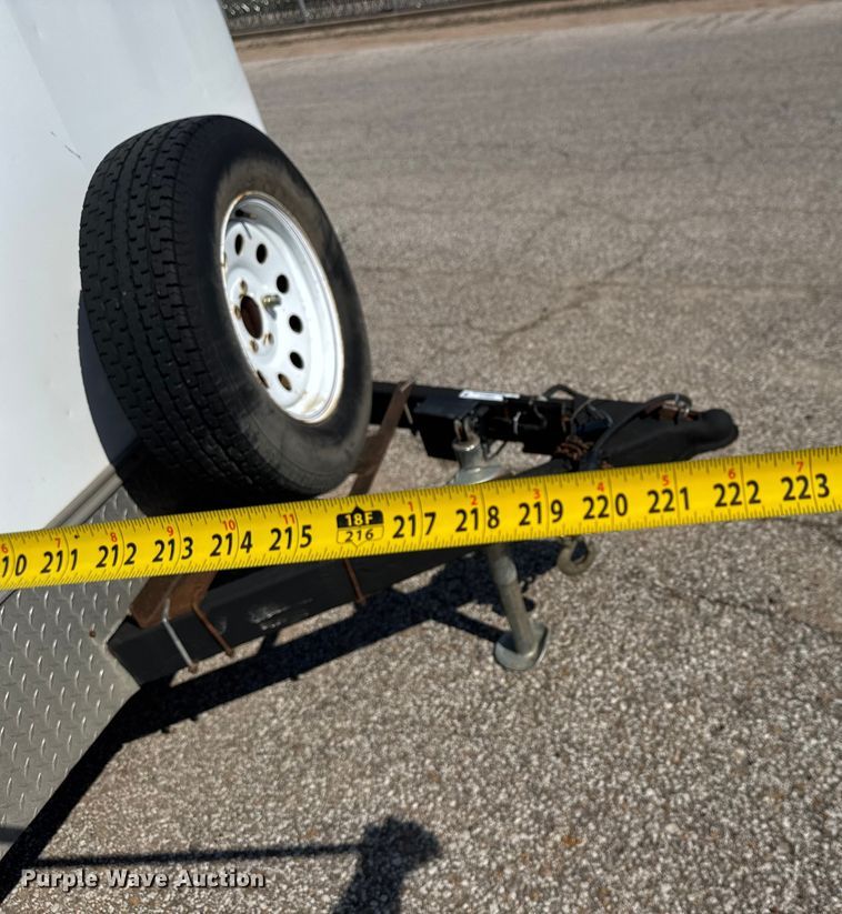 image for item EM8313 2013 H & H FD-306 REV A enclosed cargo trailer