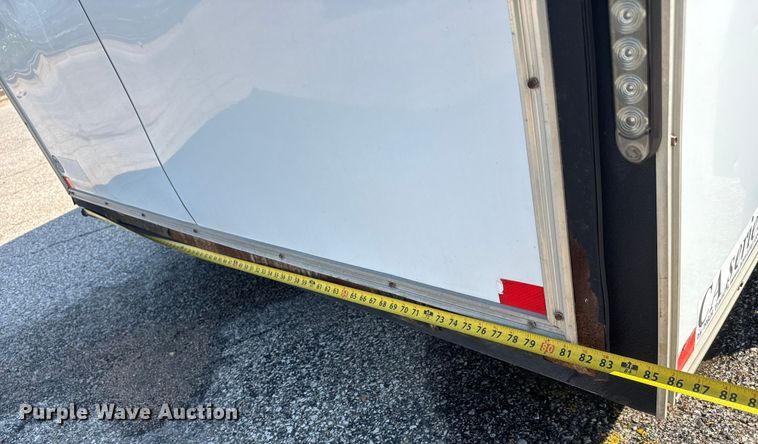 image for item EM8313 2013 H & H FD-306 REV A enclosed cargo trailer