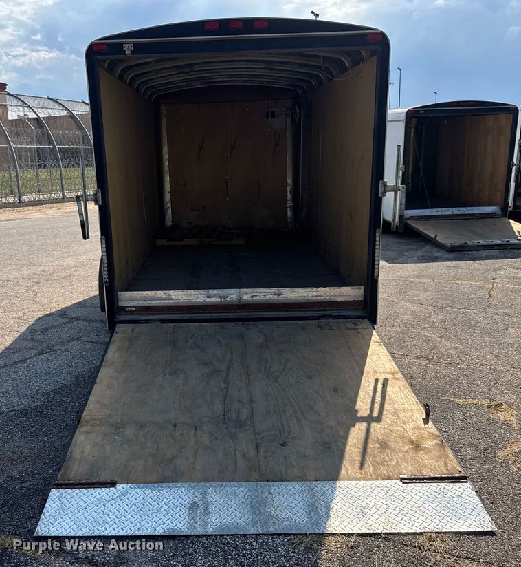 image for item EM8313 2013 H & H FD-306 REV A enclosed cargo trailer