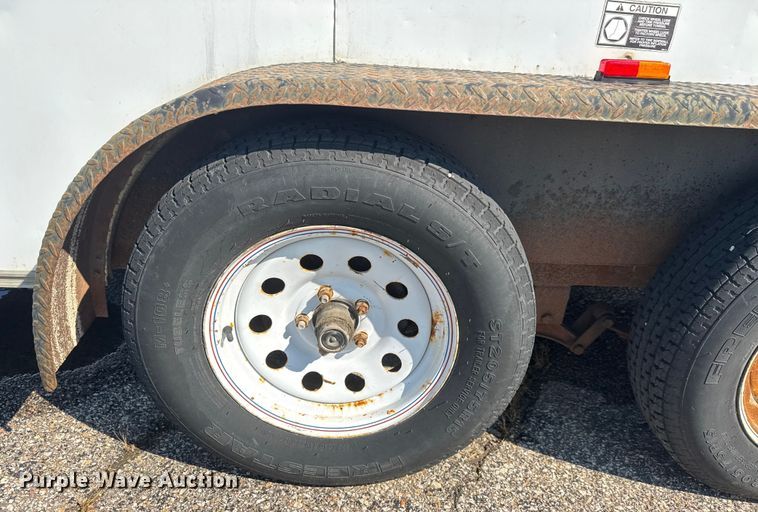 image for item EM8313 2013 H & H FD-306 REV A enclosed cargo trailer