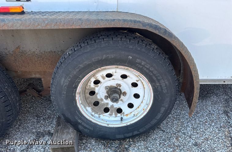 image for item EM8313 2013 H & H FD-306 REV A enclosed cargo trailer