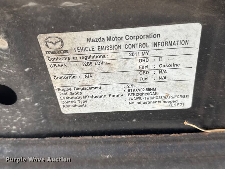 image for item EM8341 2011 Mazda Mazda 3 