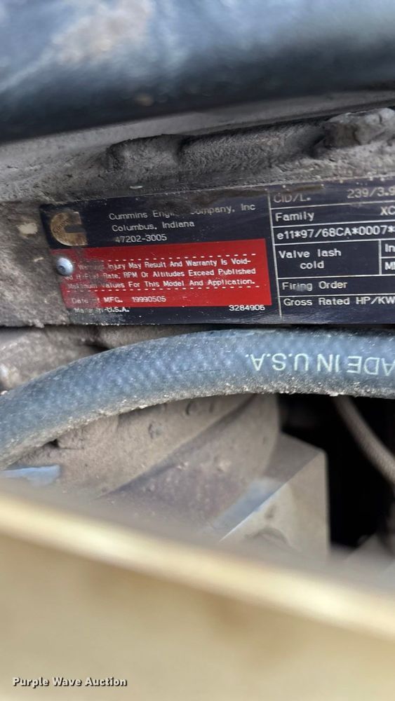 image for item EN5620 1999 Ingersoll Rand DD-70 double drum vibratory roller