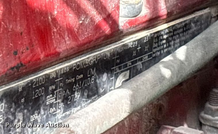 image for item EN5625 2009 International 9200i dump truck