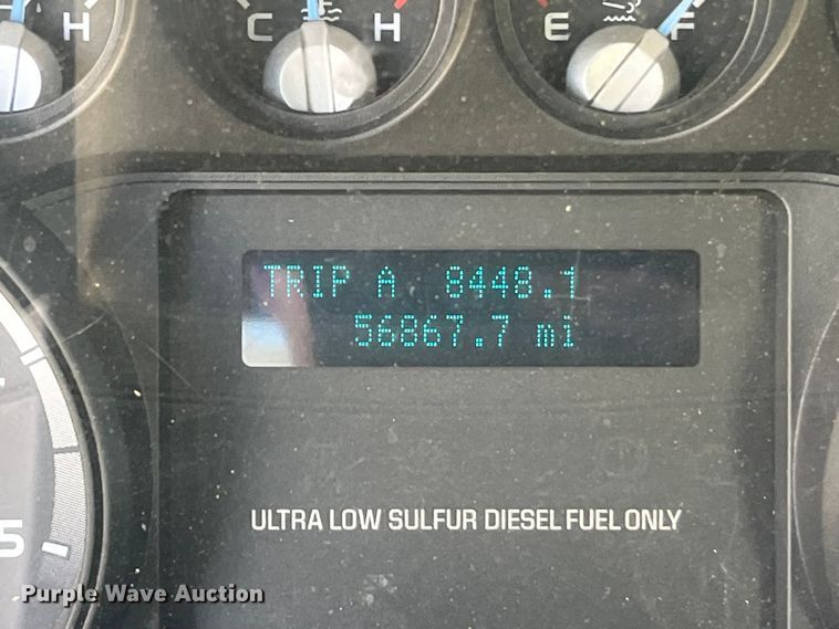 image for item EN5629 2012 Ford F750 Super Duty XL forestry bucket truck