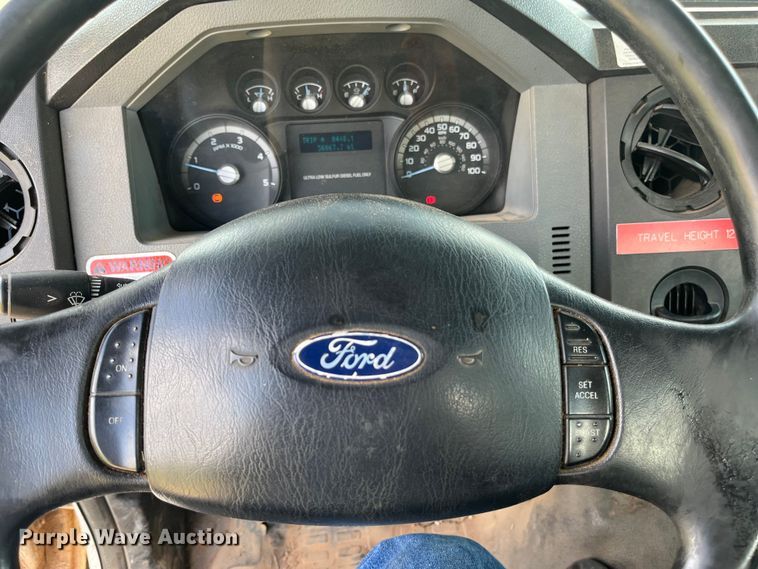 image for item EN5629 2012 Ford F750 Super Duty XL forestry bucket truck