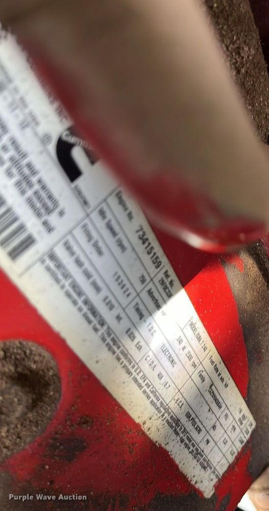 image for item EN5629 2012 Ford F750 Super Duty XL forestry bucket truck