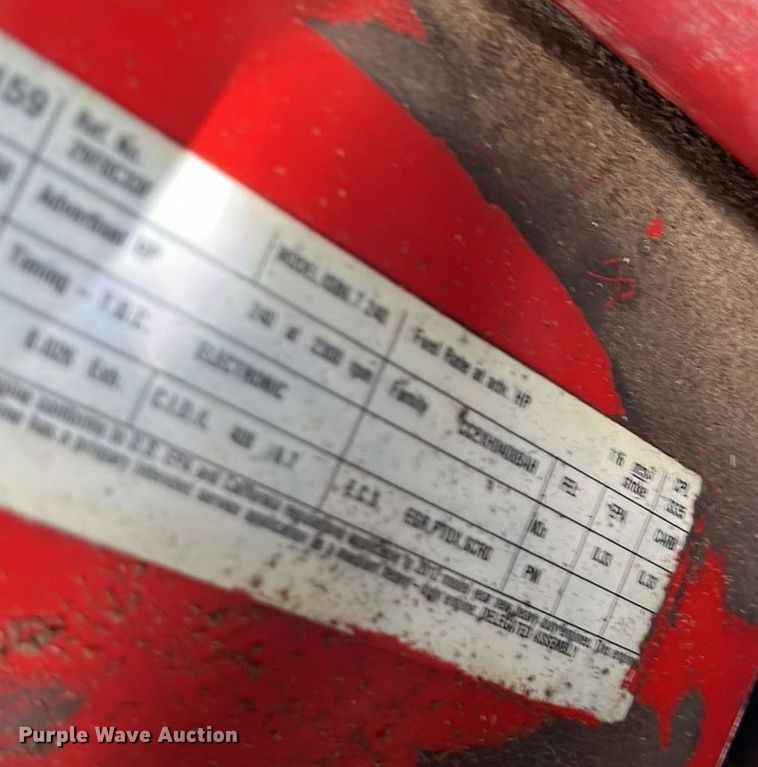 image for item EN5629 2012 Ford F750 Super Duty XL forestry bucket truck