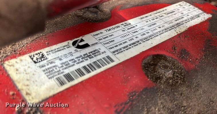 image for item EN5629 2012 Ford F750 Super Duty XL forestry bucket truck