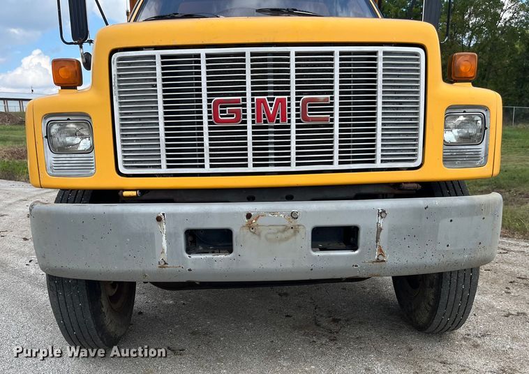 image for item EN5630 1991 GMC TopKick dump truck
