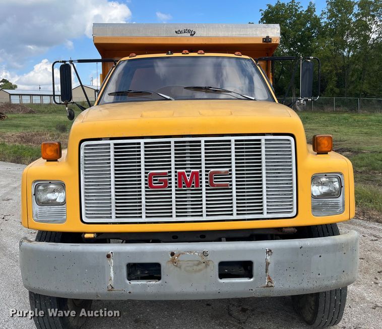 image for item EN5630 1991 GMC TopKick dump truck