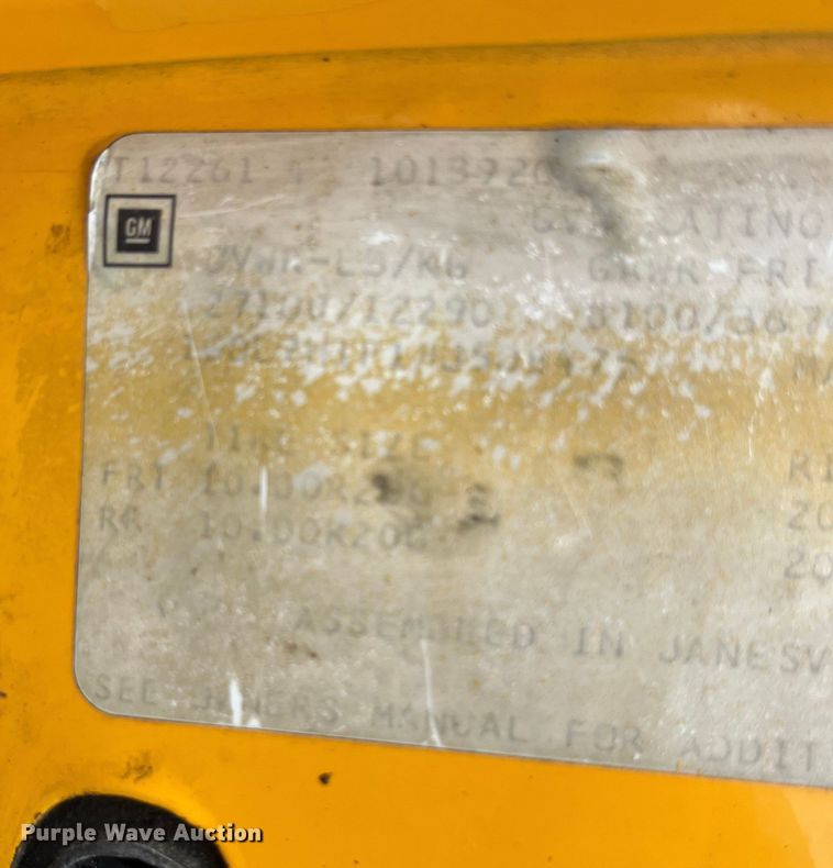 image for item EN5630 1991 GMC TopKick dump truck