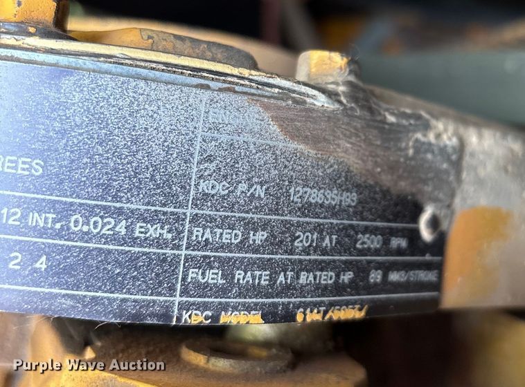 image for item EN5632 1994 Galion 850 motor grader